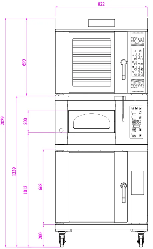 Печь комбинированная конвекционная Primary BDK-1E