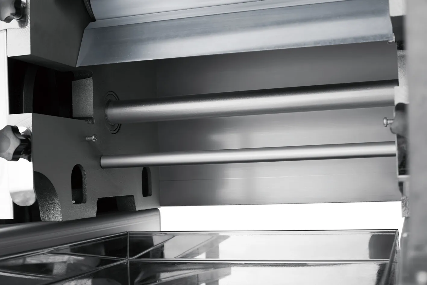 Лапшерезательная тестораскаточная машина для крутого теста Miratek KL-35S