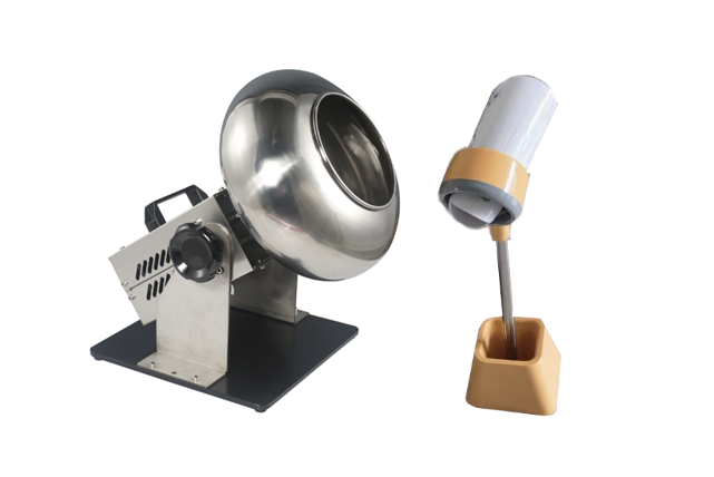 Дражировочный барабан лабораторный Danler VL-30