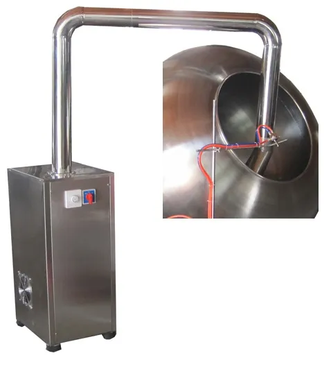 Обдув горячим воздухом передвижной для дражировочного барабана VR-100
