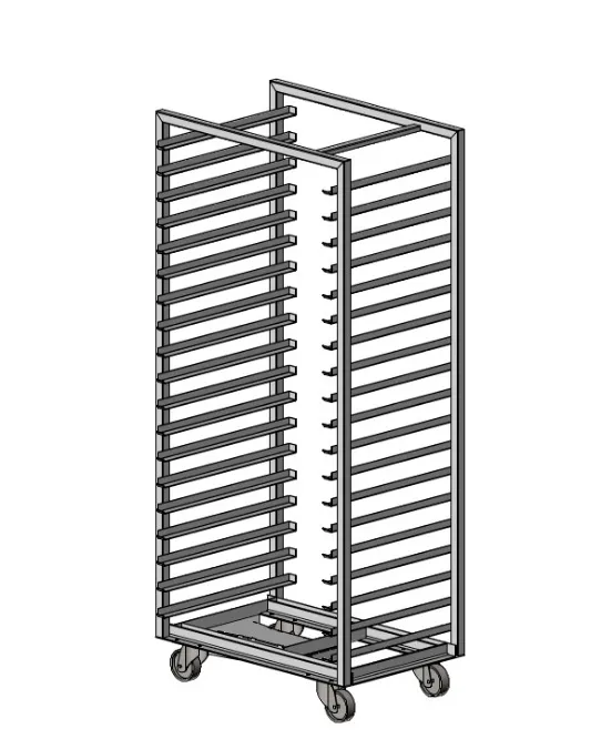 Тележка для печи ROTOMAX BV-46, 400х600 мм