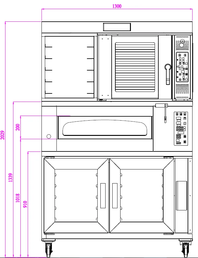 Печь комбинированная конвекционная Primary BDK-3E