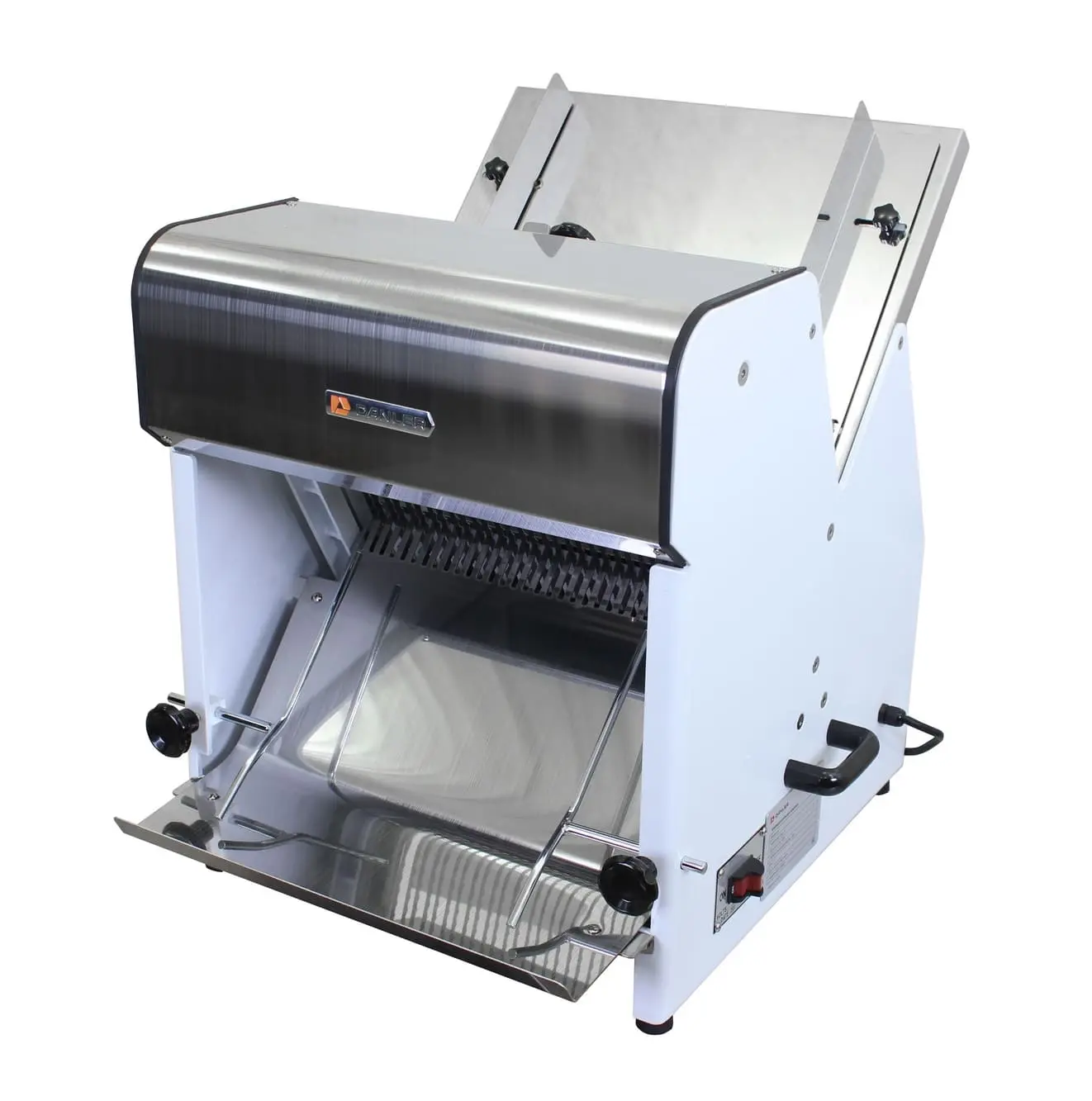 Хлеборезательная машина полуавтоматическая настольная Danler FZ-400