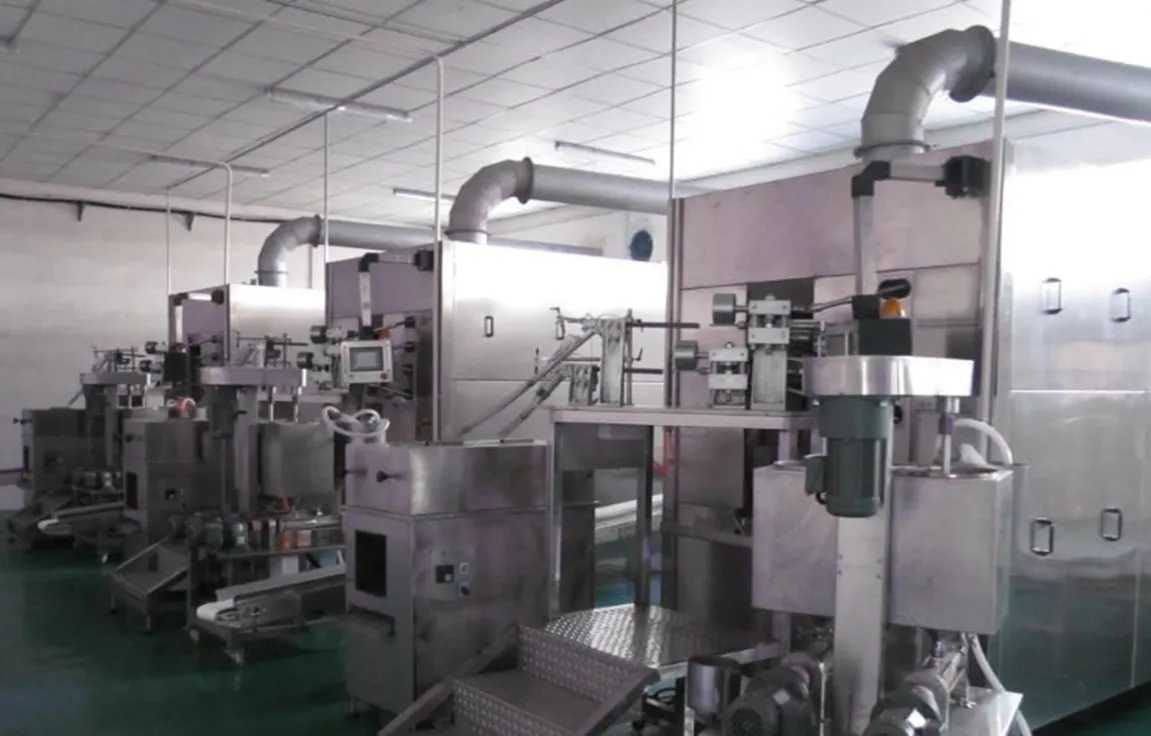 Линия производства вафельных трубочек с начинкой MARIANNA PJ-1200 Линия производства вафельных трубочек с начинкой MARIANNA PJ-1200