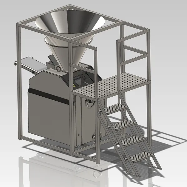 Предбункер для тестоделителя Porlanmaz PMVD 2000